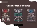 Okładki książek "Szklany tron", "Królestwo popiołów" i "Imperium burz" Sarah J. Maas. Ile jest książek Wojownicy? Sprawdź!