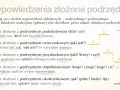 Zdanie złożone podrzędnie składa się z dwóch części. Przykład: "Kłamie ten, kto twierdzi inaczej.