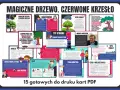 Magiczne drzewo, czerwone krzesło: opowieść o życzeniach, konsekwencjach i rodzinie. Fantastyczna przygoda z magią i morałem.
