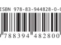 Kod kreskowy z numerem ISBN 978-83-944828-0-0. To unikalny identyfikator książki, który ułatwia jej wyszukiwanie.