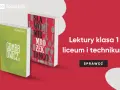 Lektury klasa 1 liceum i technikum: "Ferdydurke" i "Dżuma" na czerwonym tle. Sprawdź!
