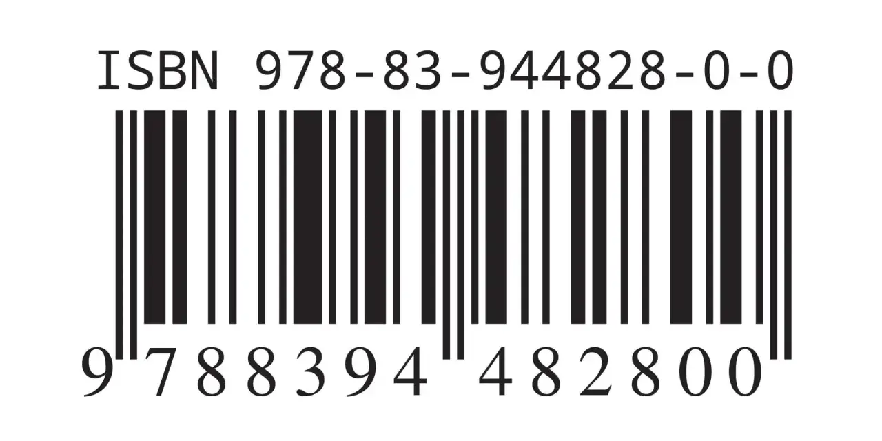 Kod kreskowy z numerem ISBN 978-83-944828-0-0. To unikalny identyfikator książki, który ułatwia jej wyszukiwanie.
