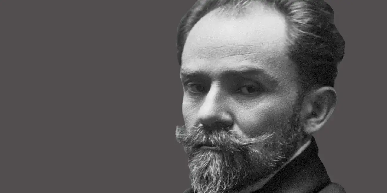 Portret Stefana Żeromskiego, polskiego pisarza. Jego biografia to fascynująca podróż przez historię literatury.