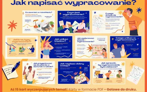 Co to jest wypracowanie? To forma pisemnej wypowiedzi, która przedstawia przemyślenia na wybrany temat. Może dotyczyć książki, wydarzenia lub własnych przeżyć.