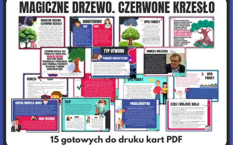 Magiczne drzewo, czerwone krzesło: opowieść o życzeniach, konsekwencjach i rodzinie. Fantastyczna przygoda z magią i morałem.