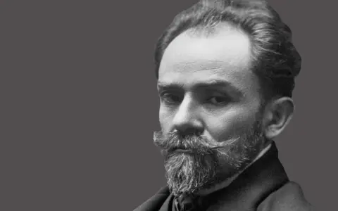Portret Stefana Żeromskiego, polskiego pisarza. Jego biografia to fascynująca podróż przez historię literatury.