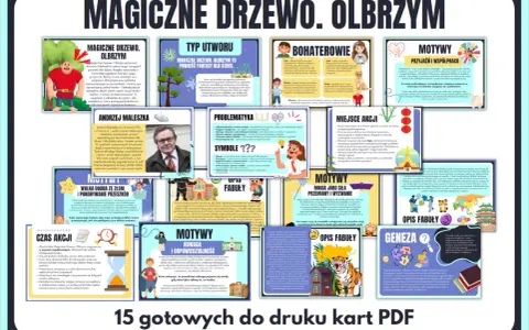 Magiczne Drzewo. Olbrzym streszczenie: opowieść o odwadze, przyjaźni i sile współpracy, która pomaga bohaterom pokonać nawet największe trudności.