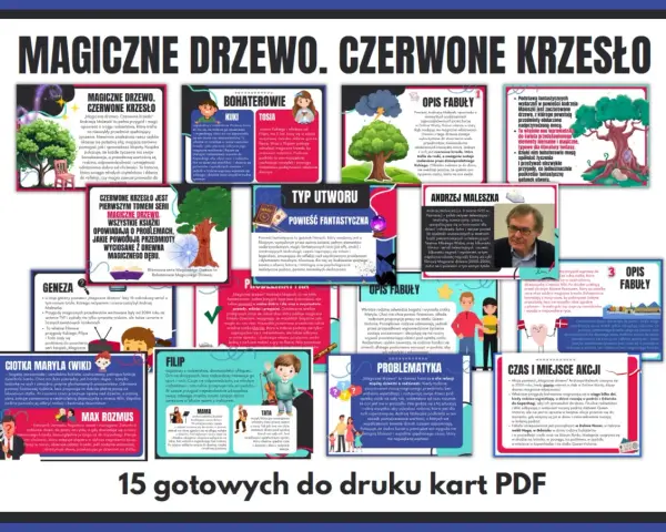 Magiczne drzewo, czerwone krzesło: opowieść o życzeniach, konsekwencjach i rodzinie. Fantastyczna przygoda z magią i morałem.