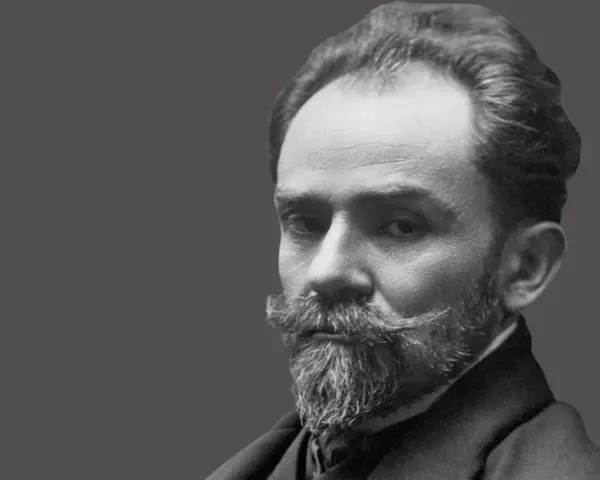 Portret Stefana Żeromskiego, polskiego pisarza. Jego biografia to fascynująca podróż przez historię literatury.