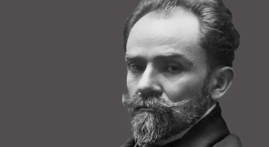 Portret Stefana Żeromskiego, polskiego pisarza. Jego biografia to fascynująca podróż przez historię literatury.