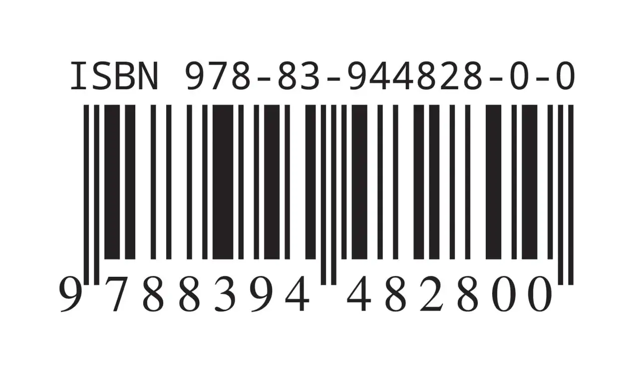 Kod kreskowy z numerem ISBN 978-83-944828-0-0. To unikalny identyfikator książki, który pomaga w jej wyszukiwaniu i sprzedaży.