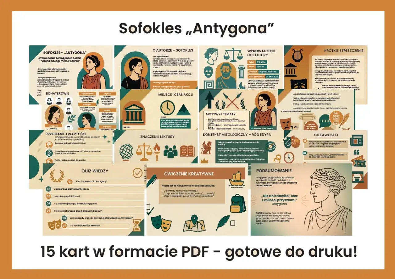 Antygona streszczenie szczegółowe: Sofokles, bohaterowie, motywy, streszczenie, cytaty i ciekawostki.